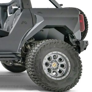 Fab Fours Inner Fender, Powder Coated, Black, Steel – FB2006-1