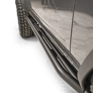 Fab Fours Rocker Panel Guard, Rock Slider, Tubular, Powder Coated, Black, Steel – FB21-G5251-1