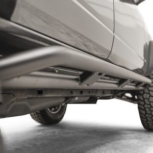 Fab Fours Rocker Panel Guard, Rock Slider, Tubular, Powder Coated, Black, Steel – FB21-G5251-1