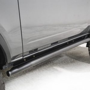 Fab Fours Rocker Panel Guard, Rock Slider, Tubular, Powder Coated, Black, Steel – FB21-G5252-1
