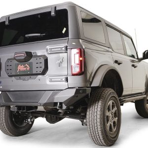 Fab Fours Spare Tire Accessory Mount, Use to Add Accessories to Spare Tire Delete Plate Such as Hi-Lift Jack and 1 Rotopax – FB21-Z5251-1