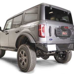 Fab Fours Spare Tire Accessory Mount, Use to Add Accessories to Spare Tire Delete Plate Such as Hi-Lift Jack and 1 Rotopax – FB21-Z5251-1
