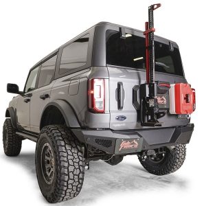 Fab Fours Spare Tire Accessory Mount, Use to Add Accessories to Spare Tire Delete Plate Such as Hi-Lift Jack and 1 Rotopax – FB21-Z5251-1
