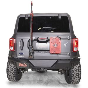 Fab Fours Spare Tire Accessory Mount, Use to Add Accessories to Spare Tire Delete Plate Such as Hi-Lift Jack and 1 Rotopax – FB21-Z5251-1