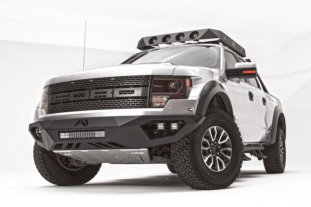 Fab Fours Bumper, Vengeance, One Piece Design, Mounting Hardware Included, Without Grille Guard, Without Winch Mount, Without Tow Hooks – FF10-D1961-1