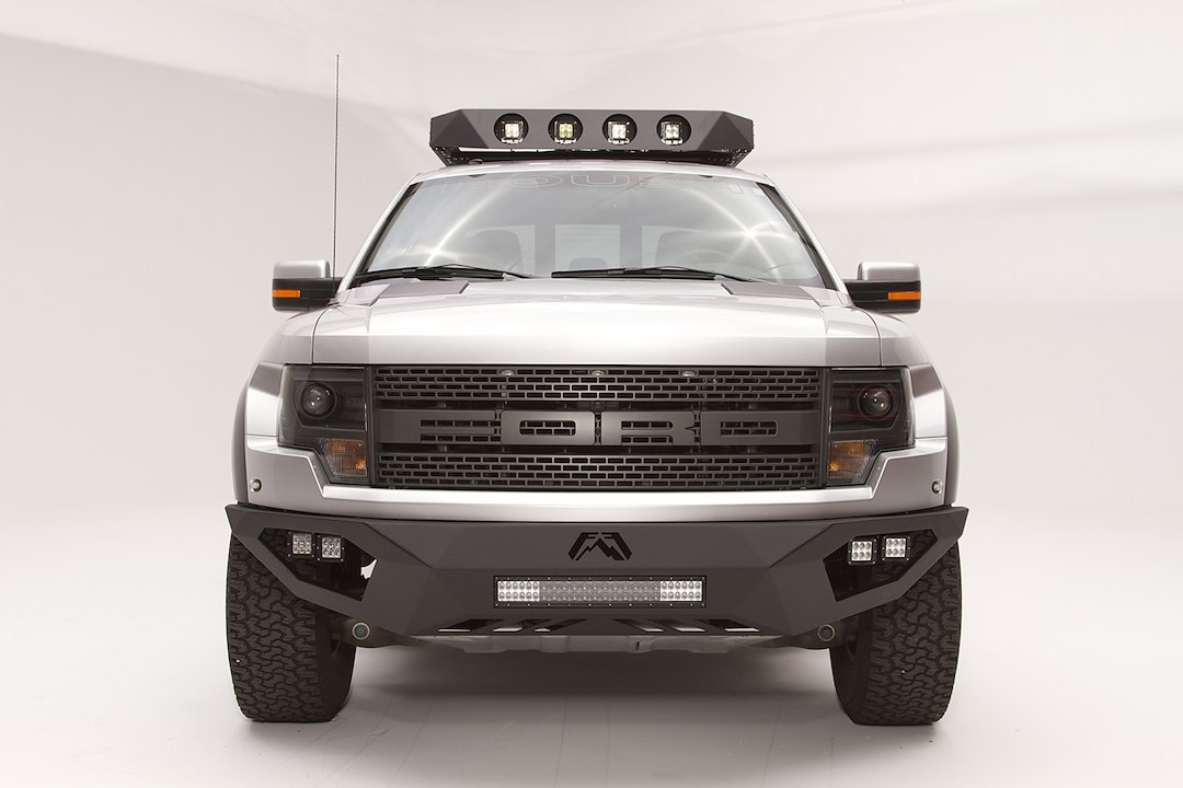 Fab Fours Bumper, Vengeance, One Piece Design, Mounting Hardware Included, Without Grille Guard, Without Winch Mount, Without Tow Hooks – FF10-D1961-1