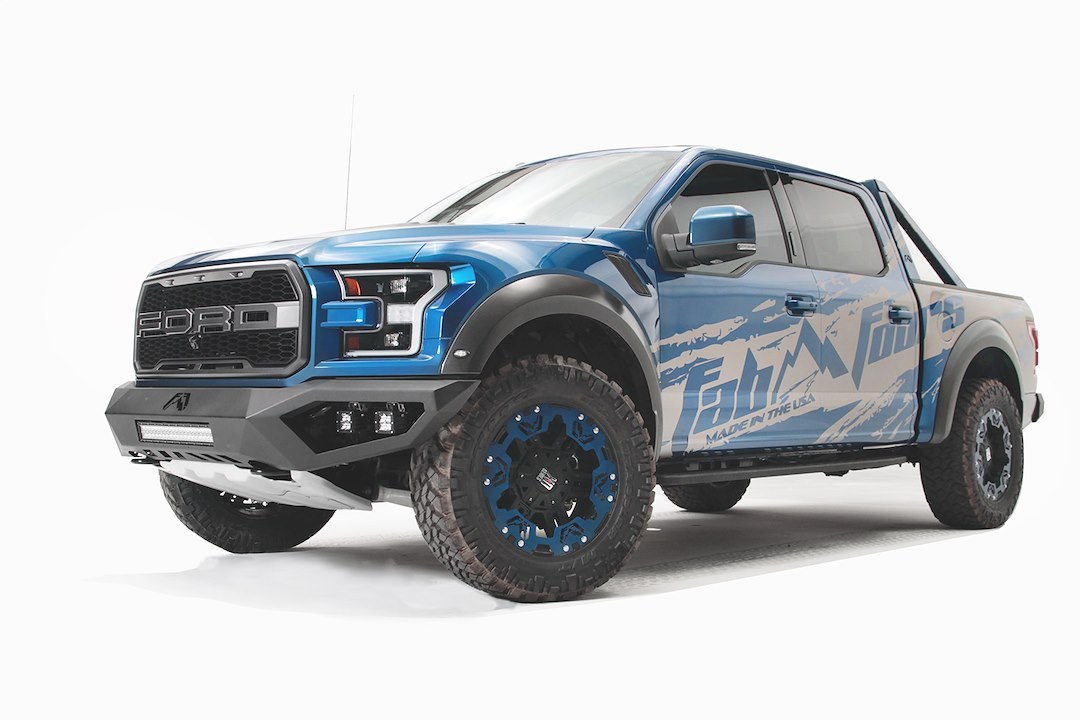 Fab Fours Bumper, Vengeance, One Piece Design, Mounting Hardware Included, Without Grille Guard, Without Winch Mount, Without Tow Hooks – FF17-D4351-1