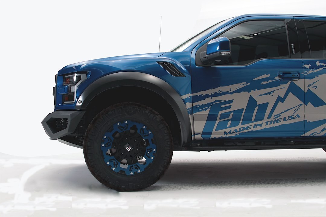 Fab Fours Bumper, Vengeance, One Piece Design, Mounting Hardware Included, Without Grille Guard, Without Winch Mount, Without Tow Hooks – FF17-D4351-1