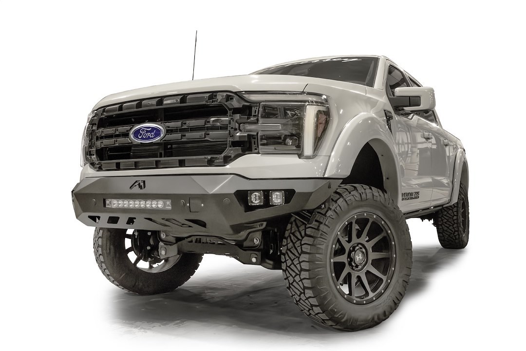Fab Fours Bumper, Vengeance, One Piece Design, Mounting Hardware Included, Without Grille Guard, Without Winch Mount, Without Tow Hooks – FF24-D6551-1