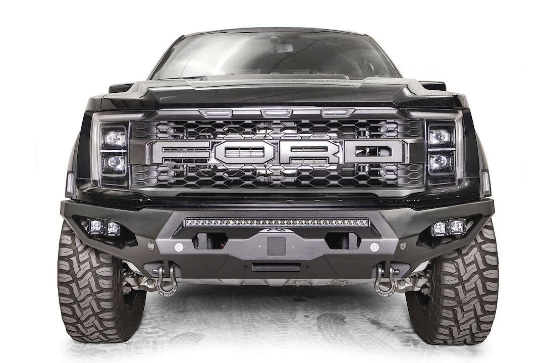 Fab Fours Bumper, Matrix Series, One Piece Design, Mounting Hardware Included, Without Grille Guard – FR21-X5351-1