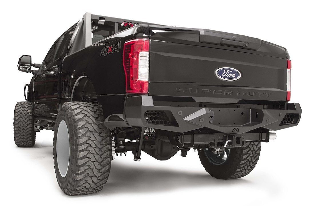 Fab Fours Bumper, Vengeance, One Piece Design, Mounting Hardware Included – FS17-E4151-B