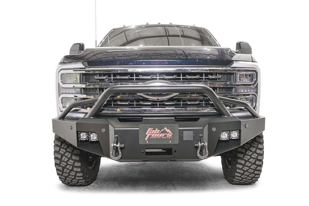 Fab Fours Bumper, Premium, One Piece Design, Mounting Hardware Included, With Pre-Runner Guard – FS23-A5952-1