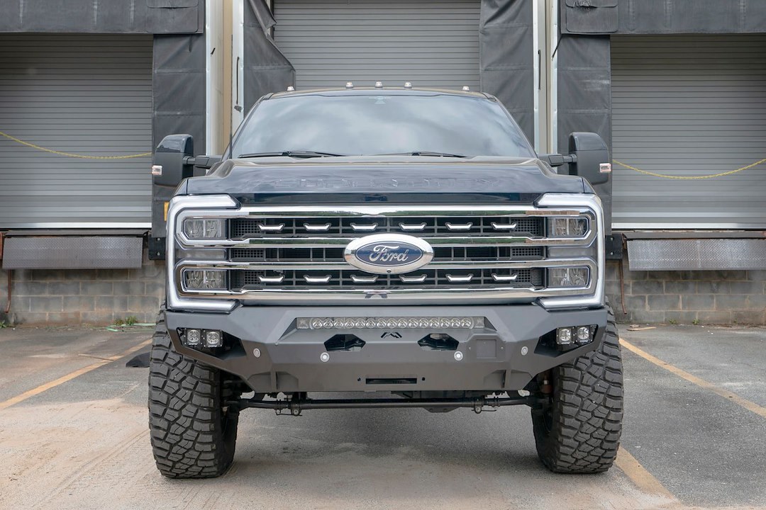 Fab Fours Bumper, Matrix Series, One Piece Design, Mounting Hardware Included, Without Grille Guard – FS23-X5951-1