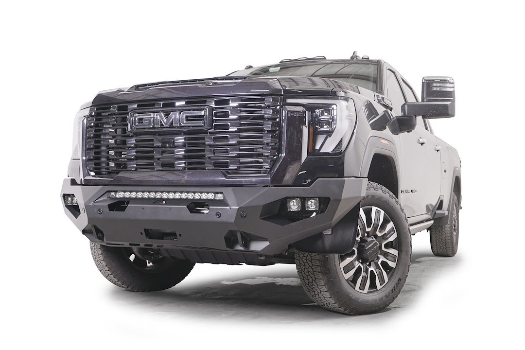 Fab Fours Bumper, Matrix Series, One Piece Design, Mounting Hardware Included, Without Grille Guard – GM24-X6251-B