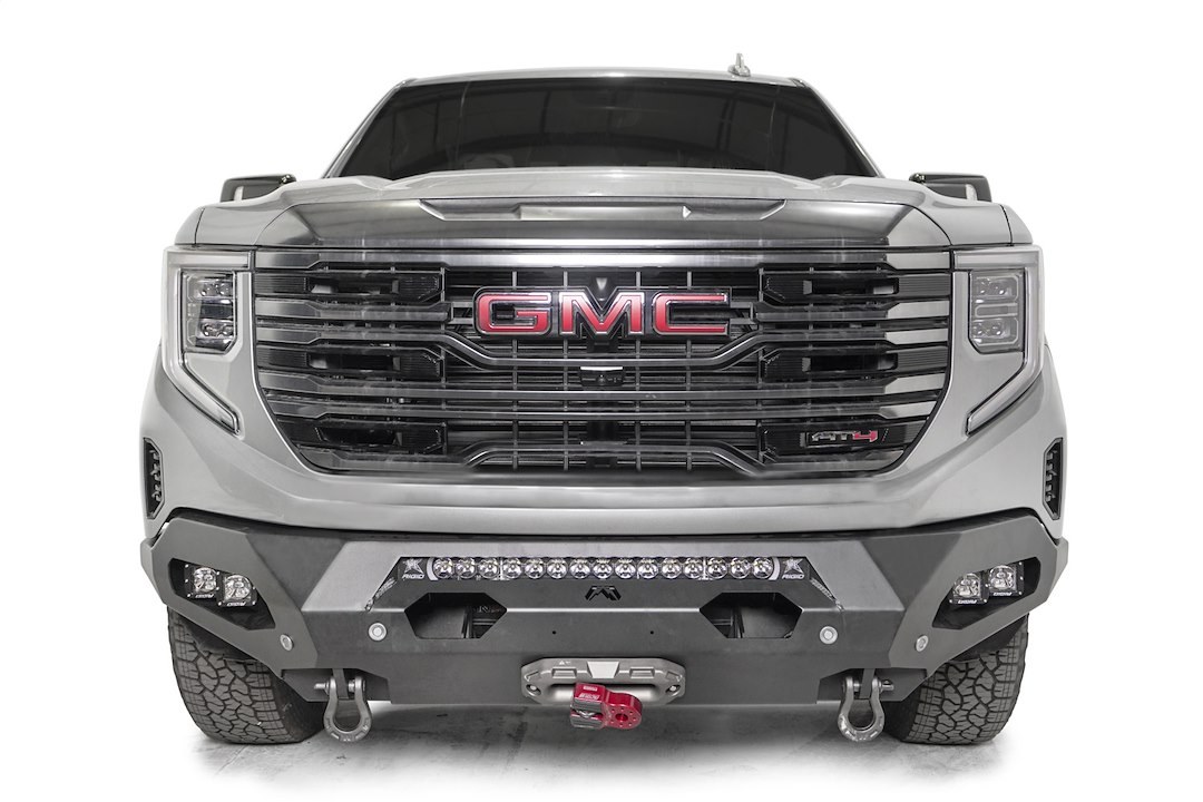 Fab Fours Bumper, Matrix Series, One Piece Design, Mounting Hardware Included, Without Grille Guard – GS23-X5851-1