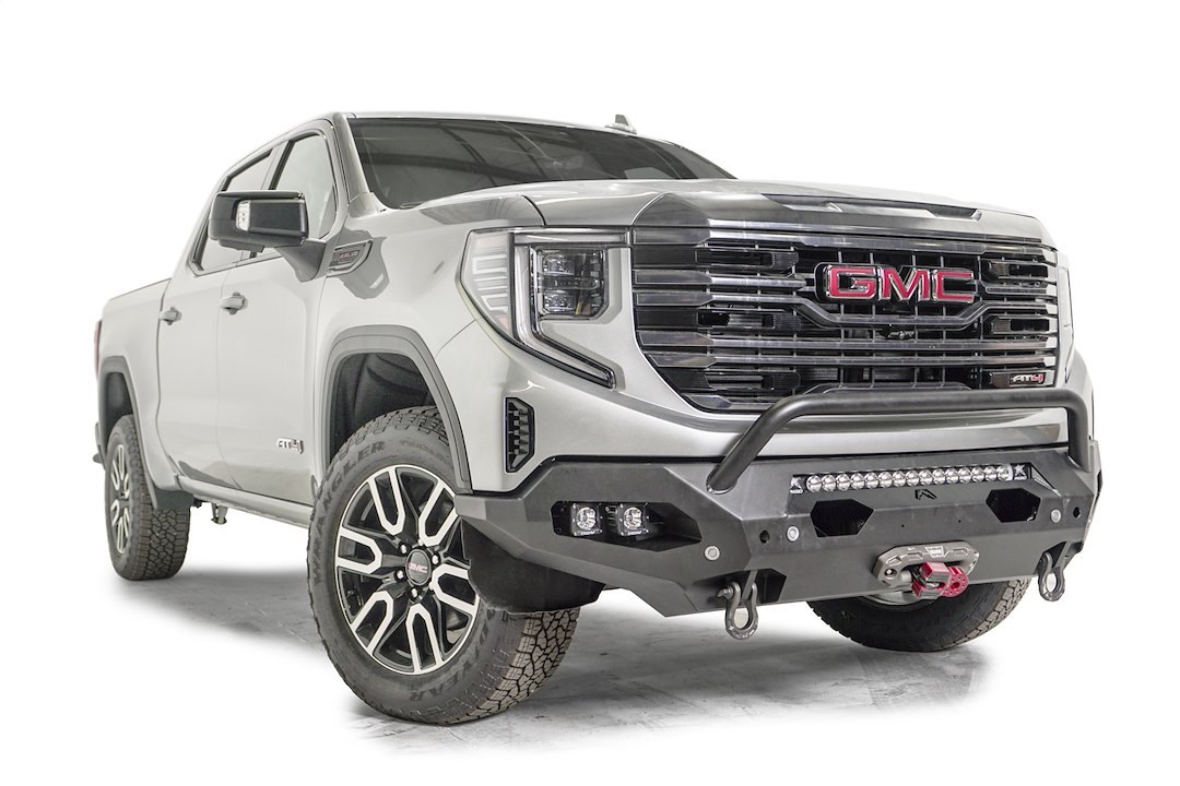 Fab Fours Bumper, Matrix Series, One Piece Design, Mounting Hardware Included, With Pre-Runner Guard – GS23-X5852-1
