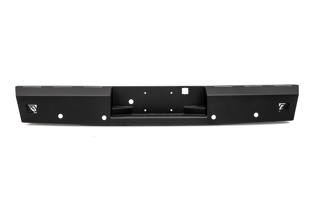 Fab Fours Bumper, Red Steel, One Piece Design, Mounting Hardware Included, With Integrated Mount for Pod Lights – CH05-RT1250-1