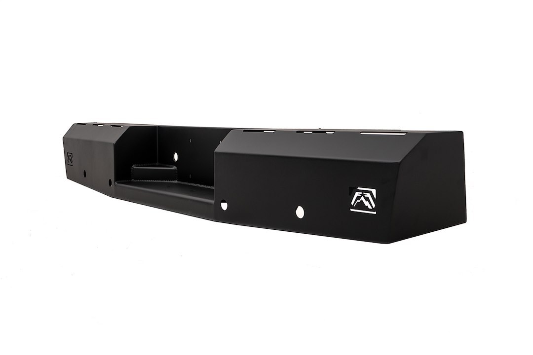 Fab Fours Bumper, Red Steel, One Piece Design, Mounting Hardware Included, With Integrated Mount for Pod Lights – CH05-RT1250-1