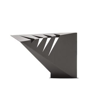 Fab Fours Fender Vent, “the Legend” Style, Black Matte Powder Coated Steel, Functional, Set of 2, With Integrated Rock Light Mount – JK1004-1