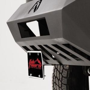 Fab Fours License Plate Bracket, Vengeance, Powder Coated Steel, For 1/2 Ton Vengeance Bumpers – M2250-1