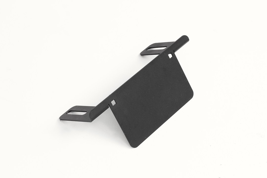 Fab Fours License Plate Bracket, Vengeance, Powder Coated Steel, For 3/4 Ton Vengeance Bumpers – M2350-1