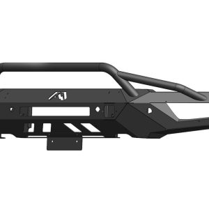 Fab Fours License Plate Bracket, Vengeance, Matte Black Powder Coat, Steel – M2351-1