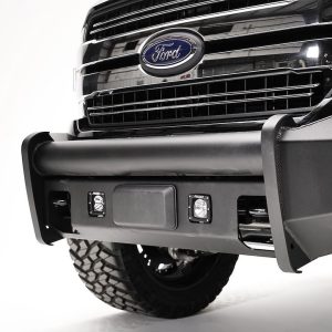 Fab Fours Cruise Control Sensor Relocation Bracket, Black Steel Elite, Use with Fab Fours Black Steel Elite Bumpers – M3851-1