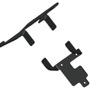 Fab Fours Cruise Control Sensor Relocation Bracket, Use with Fab Fours Bumpers, Textured Powder Coated Steel – M3853-1