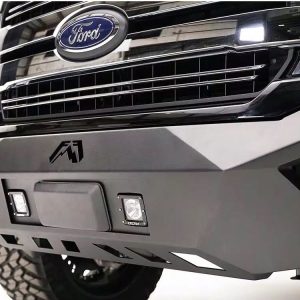 Fab Fours Cruise Control Sensor Relocation Bracket, Vengeance, Use with Fab Fours Vengeance Bumpers, Textured Powder Coated Black Steel – M5350-1