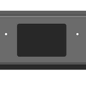 Fab Fours Cruise Control Sensor Relocation Bracket, Vengeance, Use with Fab Fours Vengeance Bumpers, Textured Powder Coated Black Steel – M6550-1