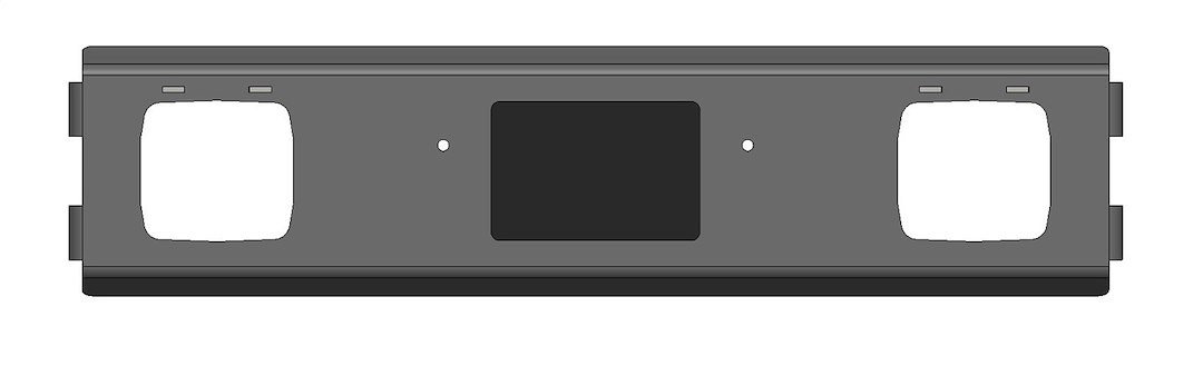 Fab Fours Cruise Control Sensor Relocation Bracket, Vengeance, Use with Fab Fours Vengeance Bumpers, Textured Powder Coated Black Steel – M6550-1