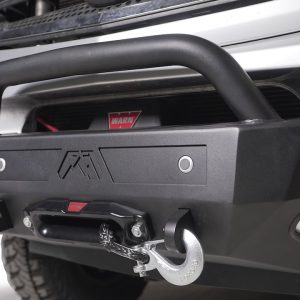 Fab Fours Parking Aid Sensor Relocation Bracket, Relocates OE Sensor to Fab Fours Semi Hidden Winch Mount, Pre-Drilled Sensor Plate – M6750-1