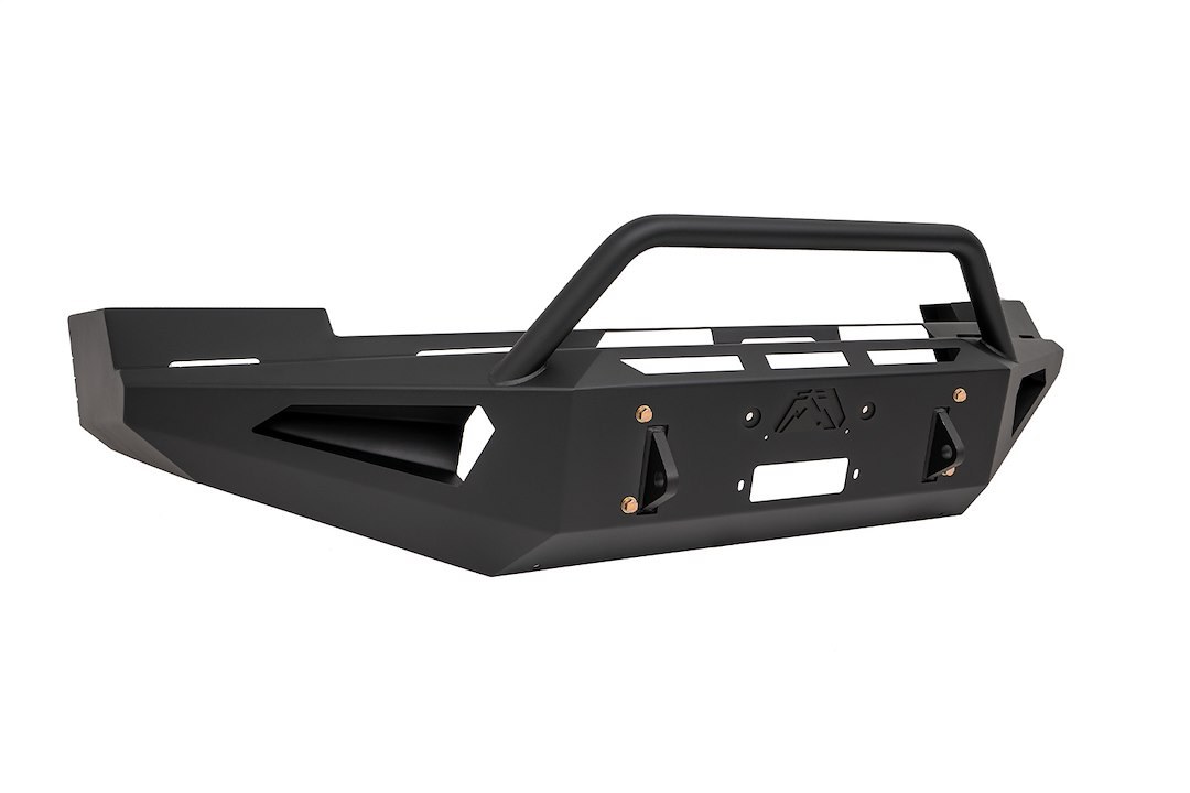 Fab Fours Bumper, Red Steel, One Piece Design, Mounting Hardware Included, With Pre-Runner Guard, With Internal Winch Mount – CS07-RS2062-1
