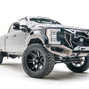 Fab Fours Fender, Open Fender System, Bare, Steel, With Inner Fender, Set of 4, With Skyjacker Leveling Kit – TF4100-B
