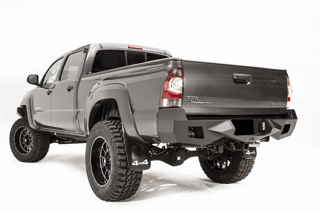 Fab Fours Bumper, Vengeance, One Piece Design, Mounting Hardware Included, With Mounts for Four Rigid Dually Lights – TT12-E1651-1
