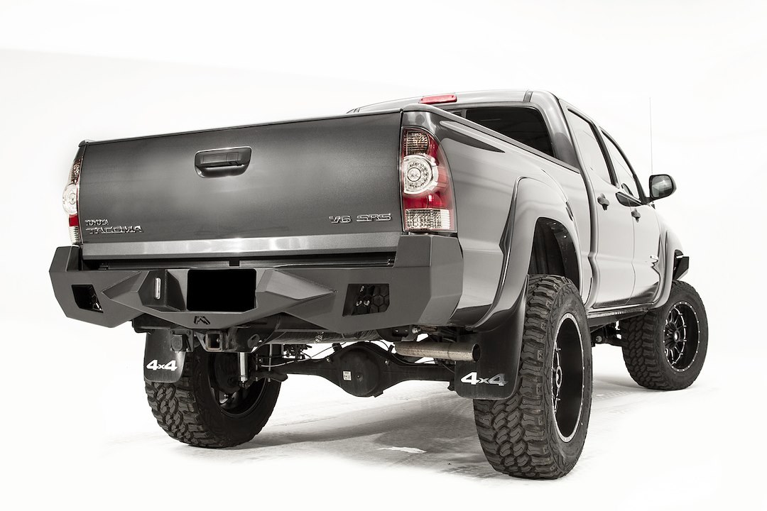 Fab Fours Bumper, Vengeance, One Piece Design, Mounting Hardware Included, With Mounts for Four Rigid Dually Lights – TT12-E1651-1