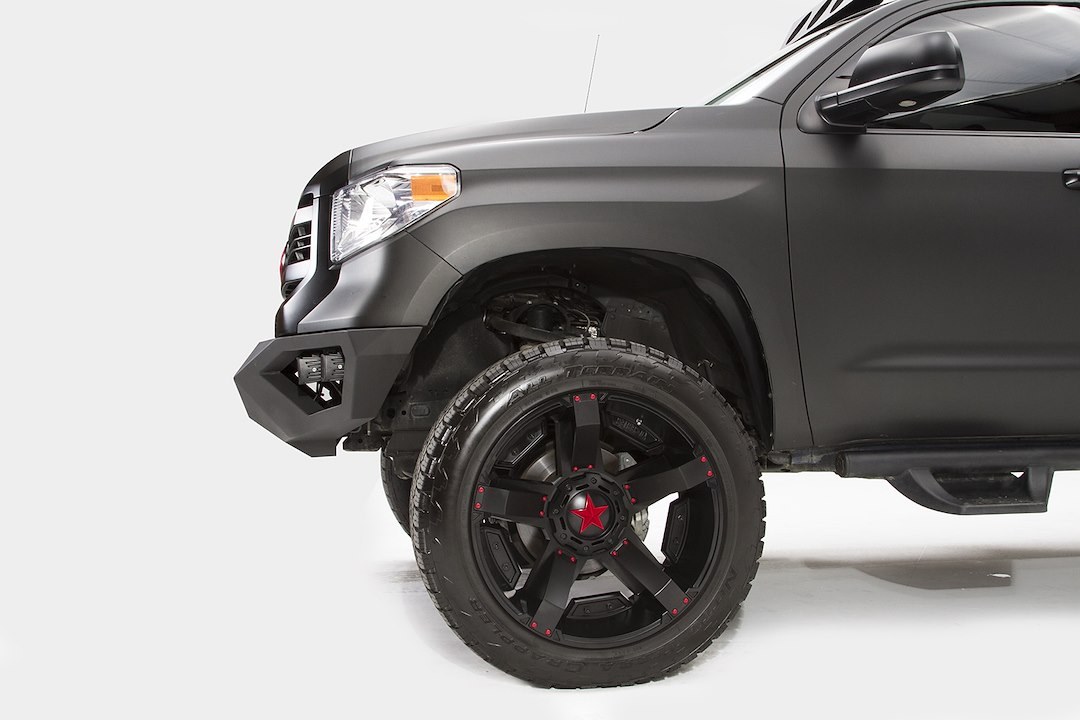 Fab Fours Bumper, Vengeance, One Piece Design, Mounting Hardware Included, Without Grille Guard, Without Winch Mount, Without Tow Hooks – TT14-D2851-1