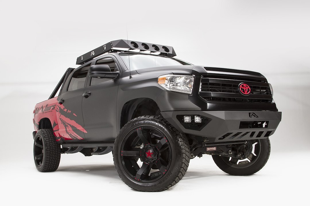 Fab Fours Bumper, Vengeance, One Piece Design, Mounting Hardware Included, Without Grille Guard, Without Winch Mount, Without Tow Hooks – TT14-D2851-1