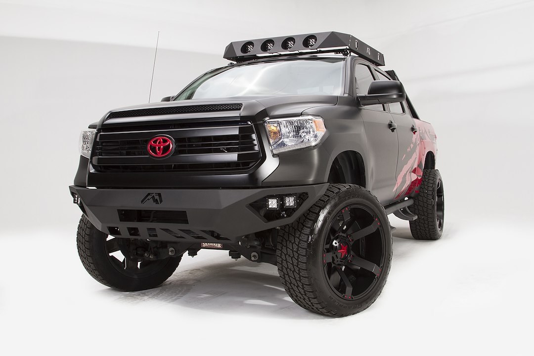 Fab Fours Bumper, Vengeance, One Piece Design, Mounting Hardware Included, Without Grille Guard, Without Winch Mount, Without Tow Hooks – TT14-D2851-1