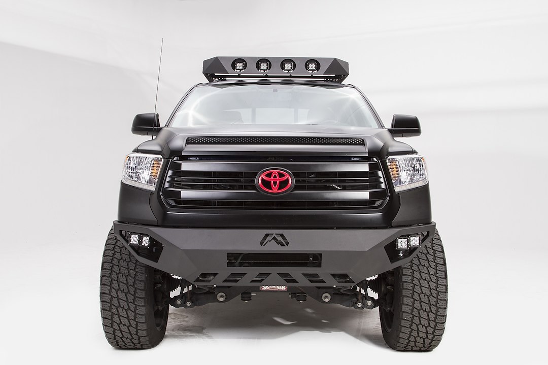 Fab Fours Bumper, Vengeance, One Piece Design, Mounting Hardware Included, Without Grille Guard, Without Winch Mount, Without Tow Hooks – TT14-D2851-1