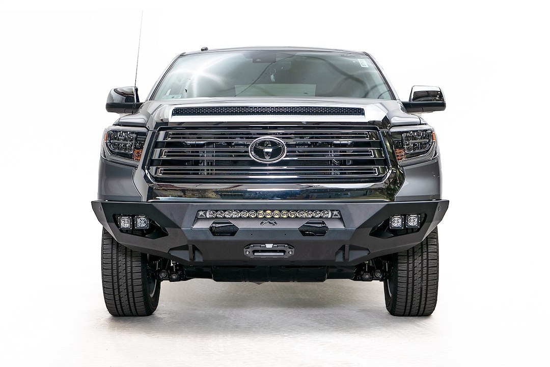Fab Fours Bumper, Matrix Series, One Piece Design, Mounting Hardware Included, Without Grille Guard – TT14-X3851-1