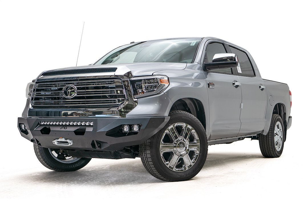 Fab Fours Bumper, Matrix Series, One Piece Design, Mounting Hardware Included, Without Grille Guard – TT14-X3851-1