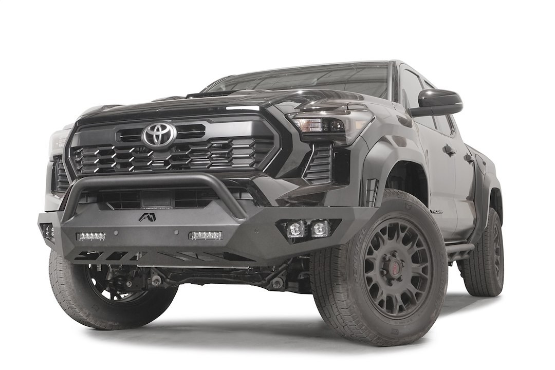 Fab Fours Bumper, Vengeance, One Piece Design, Mounting Hardware Included, With Pre-Runner Guard, Without Winch Mount, Without Tow Hook – TT24-D6352-1