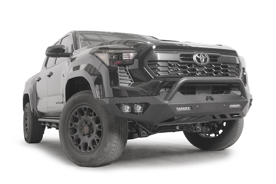 Fab Fours Bumper, Vengeance, One Piece Design, Mounting Hardware Included, With Pre-Runner Guard, Without Winch Mount, Without Tow Hook – TT24-D6352-1