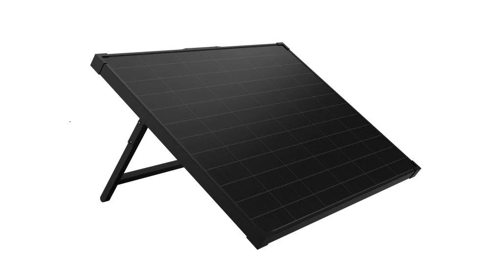 Furrion Solar Panel, 100 Watt/ 5.9 Amp Charging Current, Monocrystalline, 26-3/8 Inch Length X 34-1/4 Inch Width X 1-3/8 Inch Depth – FSPK10MWT-BL