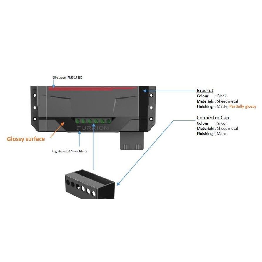 Furrion Battery Charger Controller Mounting Bracket, Net-Zero – FSCC60PWM-BL