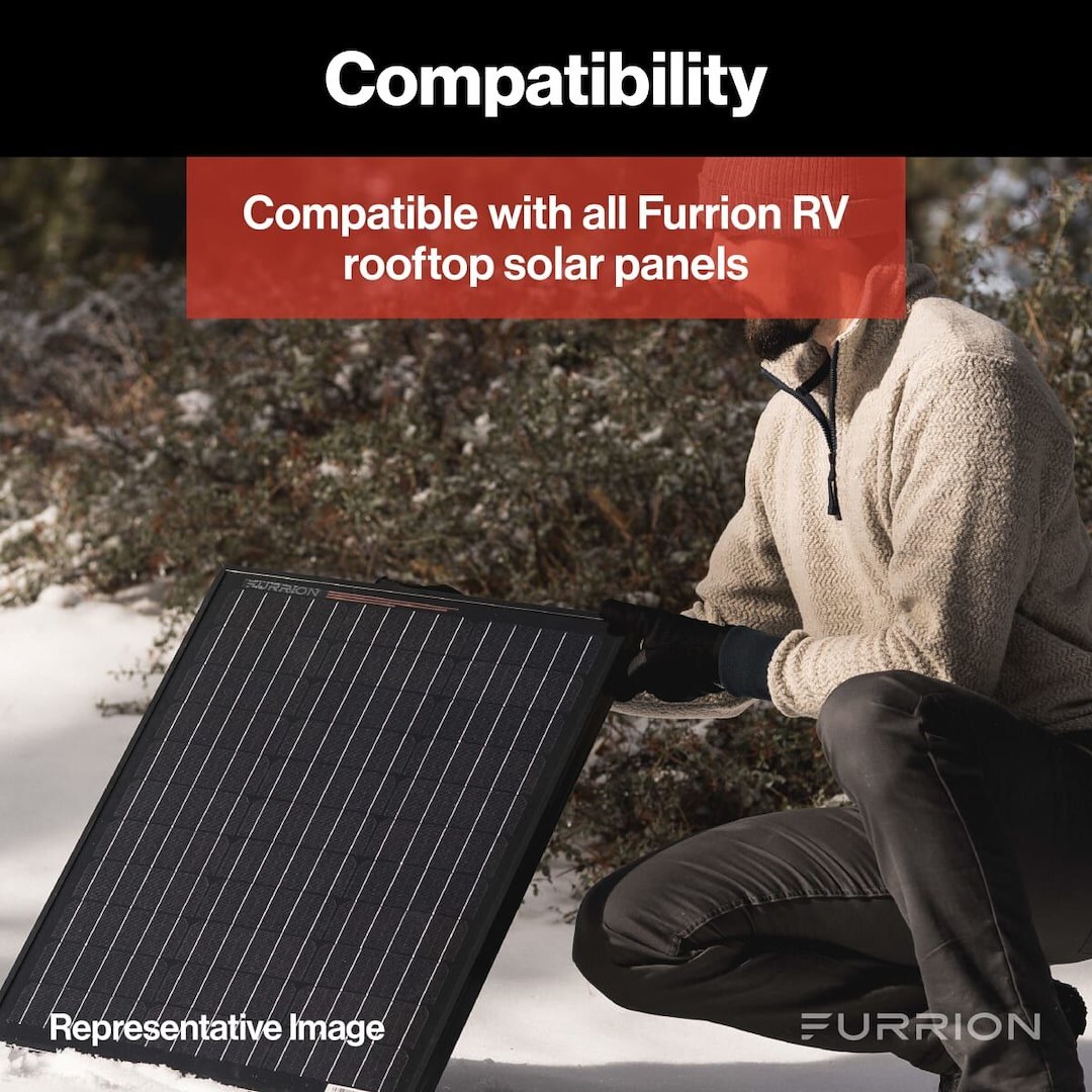 Furrion Solar Panel Connector, Net-Zero, Use to Connect the Solar Panel to the Charge Controller, Male and Female Connectors – FSEB30JWO-BL