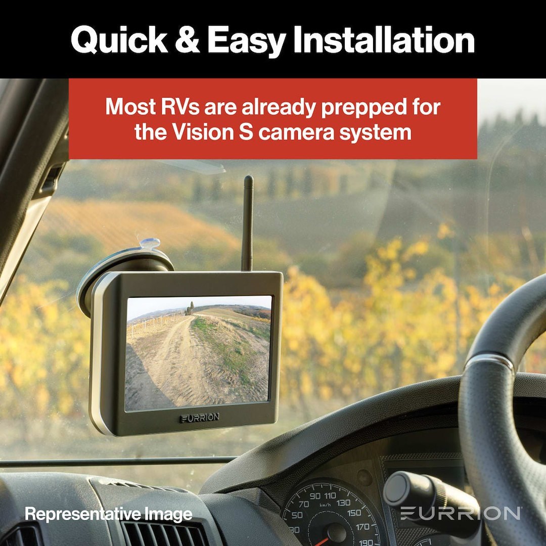 Furrion Backup Camera, Vision S, Digital Wireless Observation/ Back Up System – FOS05TASM
