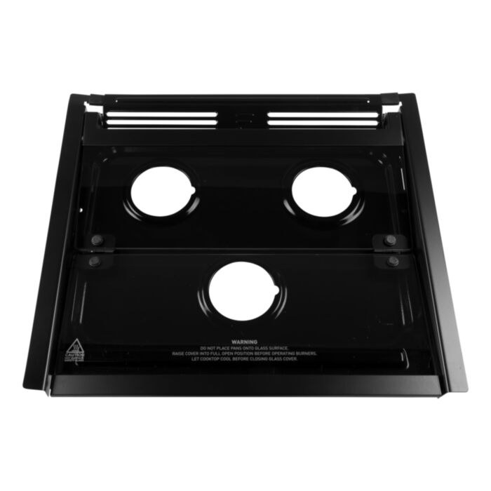 Furrion Stove Top, Replacement for Furrion F1S17L02A/ F1S17L03A Series Ranges, For 17 Inch Ranges, Black – C-F1S17L02A-002