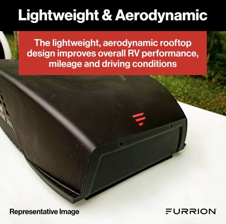 Furrion Air Conditioner, Furrion Chill ™ He, Fits 14 Inch X 14 Inch Vent Openings, 15000 Btu High Efficiency, Ducted or Non-Ducted – FACR15HESA-BL